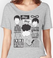 The Fault In Our Stars Collage Women's Relaxed Fit T-Shirt