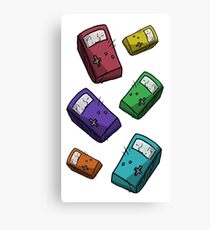 Gameboy Canvas Print