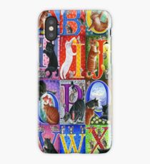 Cats Alphabet iPhone Case/Skin