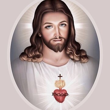 Sacred Heart of Jesus Christ Catholic Sticker -  Canada