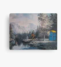 Nature Called Metal Print