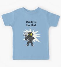 BioShock – Daddy is the Best Poster (Black) Kids Tee