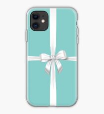 Blue Ribbon Gift iPhone Case
