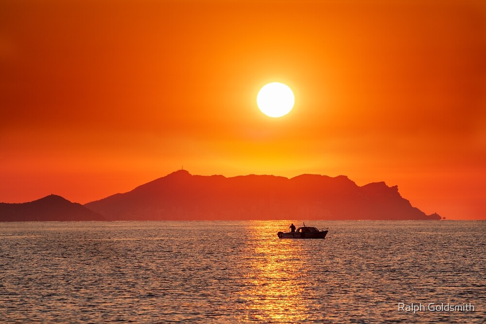 Sunrise fishing trip by Ralph Goldsmith