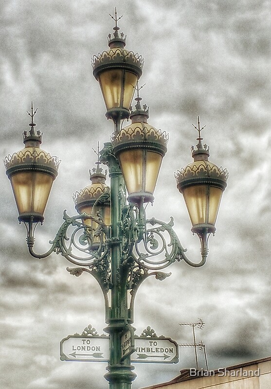 "Old Fashioned Gaslights!" by Brian Sharland Redbubble