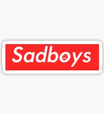 Sadboys Box Logo (L) - SADBOYS & YUNG LEAN Sticker