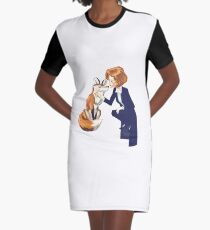 trust of a fox - x files Graphic T-Shirt Dress