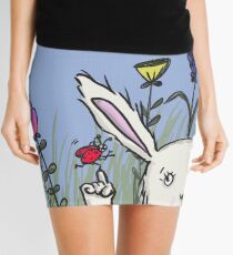 Hoppel bunny and the spring Mini Skirt