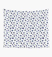 Blueberries Wall Tapestry