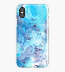 luxury - blue marble iPhone Case/Skin
