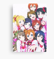 Love Live! School Idol Project Canvas Print