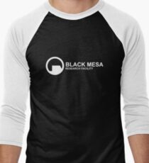 Black Mesa Research Facility Men's Baseball ¾ T-Shirt
