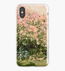 Claude Monet - Lilac In The Sun 1873 iPhone Case/Skin