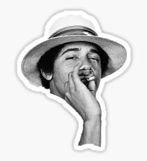 obama kush Sticker
