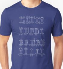 viking sword pommels in white Unisex T-Shirt