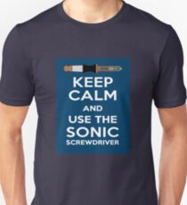 Keep Calm And Use The Sonic Screwdriver! Unisex T-Shirt