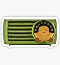 vINtagE rAdIo 2 Sticker