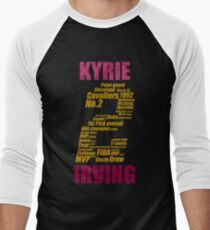 kyrie 2 collage kyrie irving Men's Baseball ¾ T-Shirt