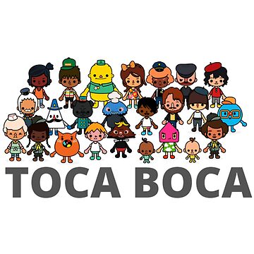 toca boca anime Sticker for Sale by kader011