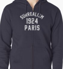 Surrealism Zipped Hoodie