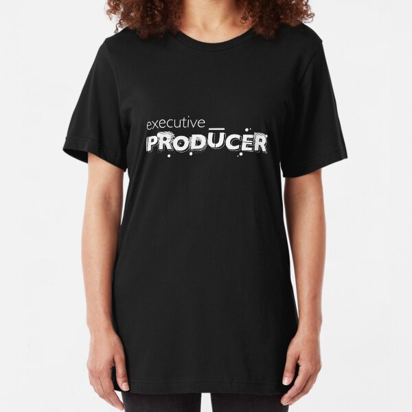 Film crew. Executive Producer. Slim Fit T-Shirt