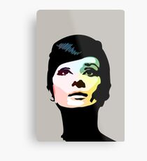 Audrey Hepburn Metal Print