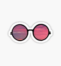Sunset Sunglasses Sticker