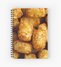 tater tots Spiral Notebook