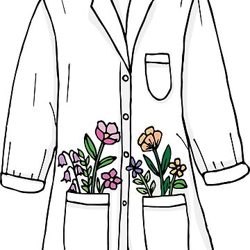 Artwork thumbnail, Lab Coat and Flowers by julierorrer
