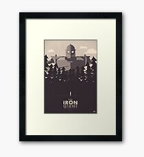 The Iron Giant Framed Print