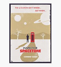 Inspector Spacetime Photographic Print