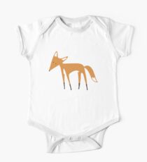 Foxy Pattern One Piece - Short Sleeve