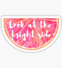 Bright Side Grapefruit Sticker