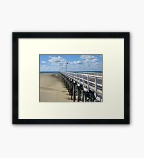 Urangan Pier - Hervey Bay Qld Framed Print