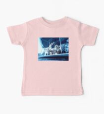 Camiseta para bebés Tiovivo de medianoche girando