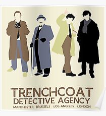 Trenchcoat Detective Agency Poster