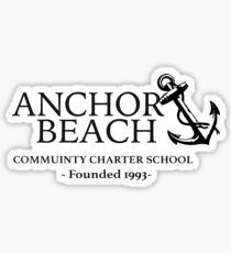 Anchor Beach Sticker