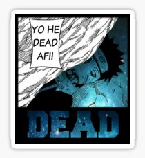 Obito/DEAD Sticker