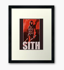SITH Framed Print