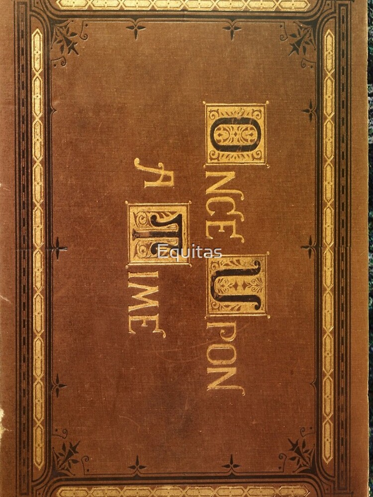 "Once Upon A Time - Fitted Book Cover" iPhone Case & Cover ...