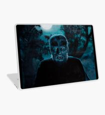 Wolf-Man on the Hunt Laptop Skin