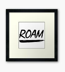 Roam Framed Print