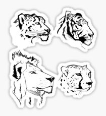 Big Cats Sticker