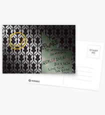 221 Beware Postcards