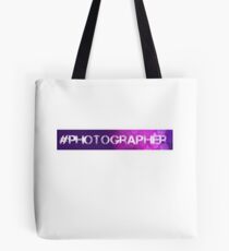 #Photographer Tote Bag
