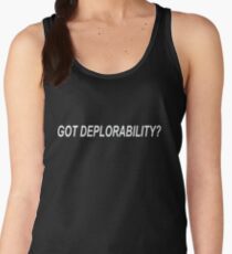 GOT DEPLORABILITY 1 Women's Tank Top