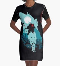 Princess Mononoke Graphic T-Shirt Dress