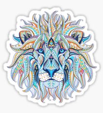 Ethnic Lion Sticker