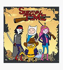 Survival Time Photographic Print
