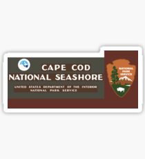 Cape Cod National Seashore sign Sticker